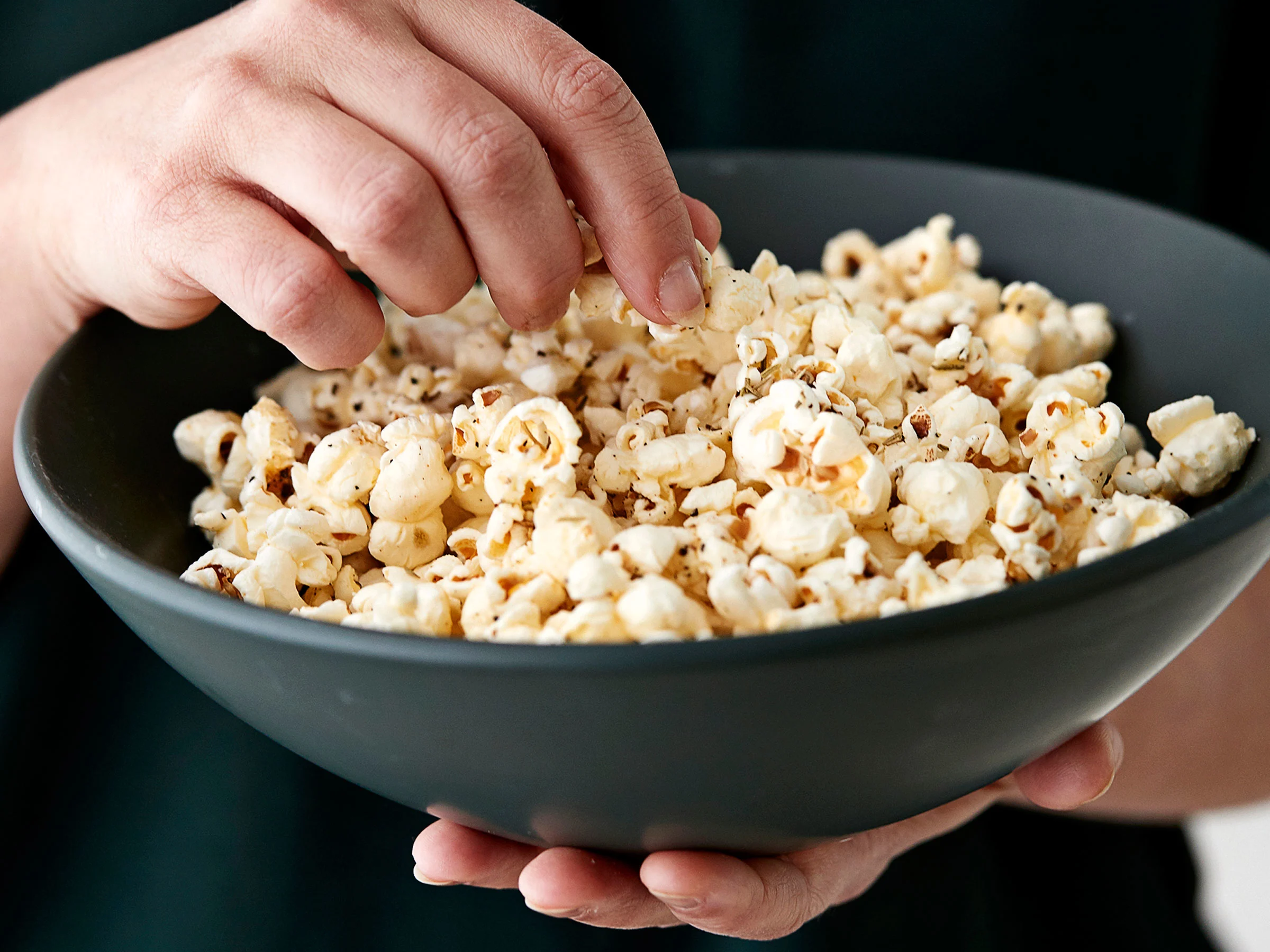 Mausteiset paahtovoipopcornit