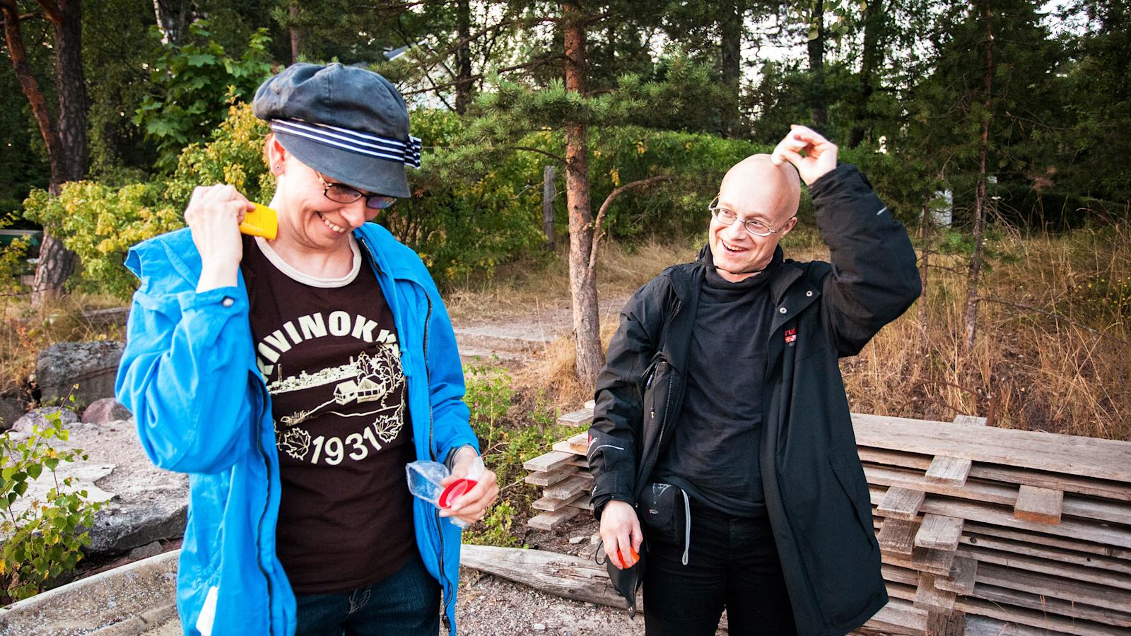 Sari Hartonen ja Juha Tuomala