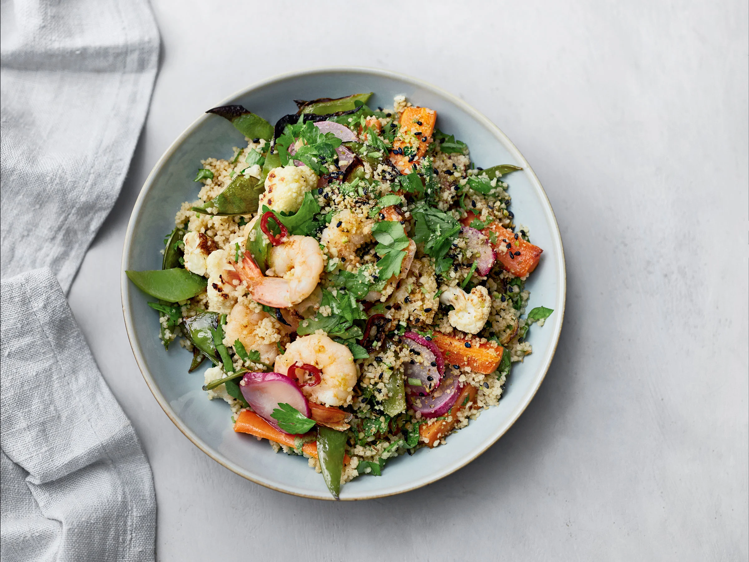 Chiliravut ja retiisi-kukkakaalikuskus