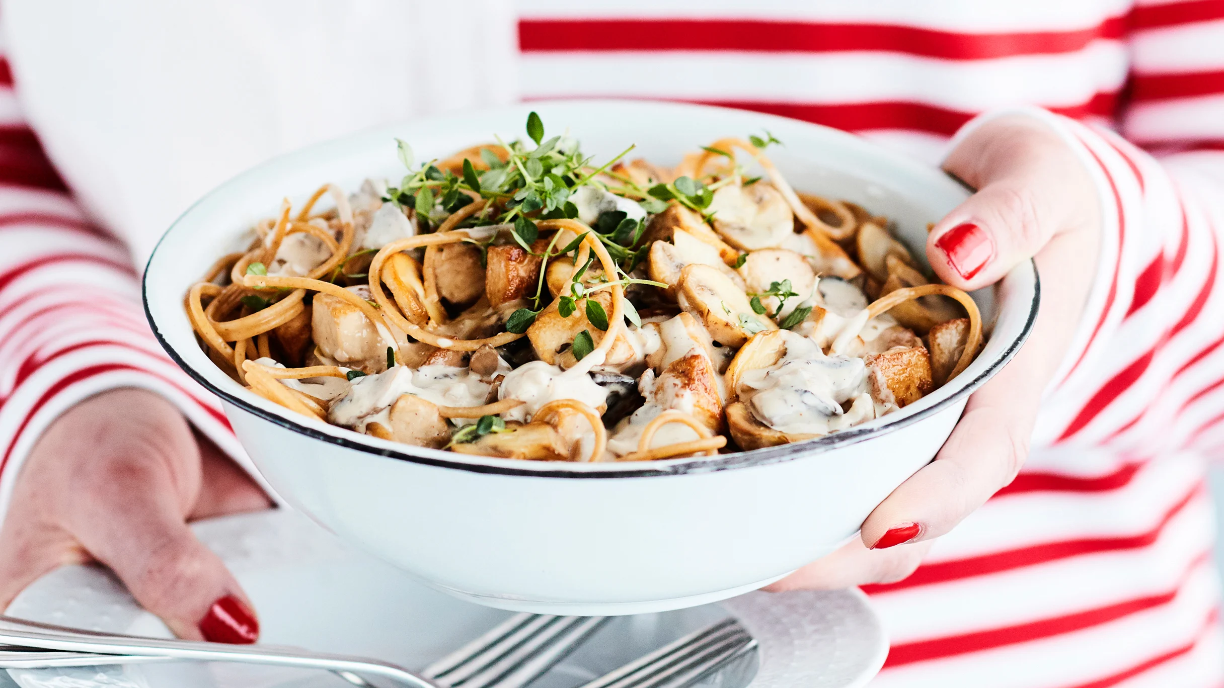 Vegaaninen carbonara