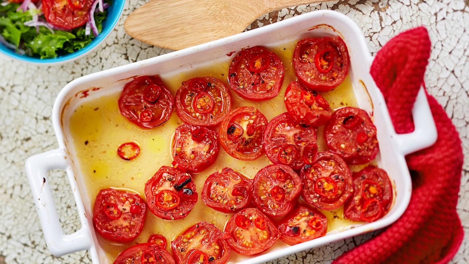 Paahdetut chilitomaatit