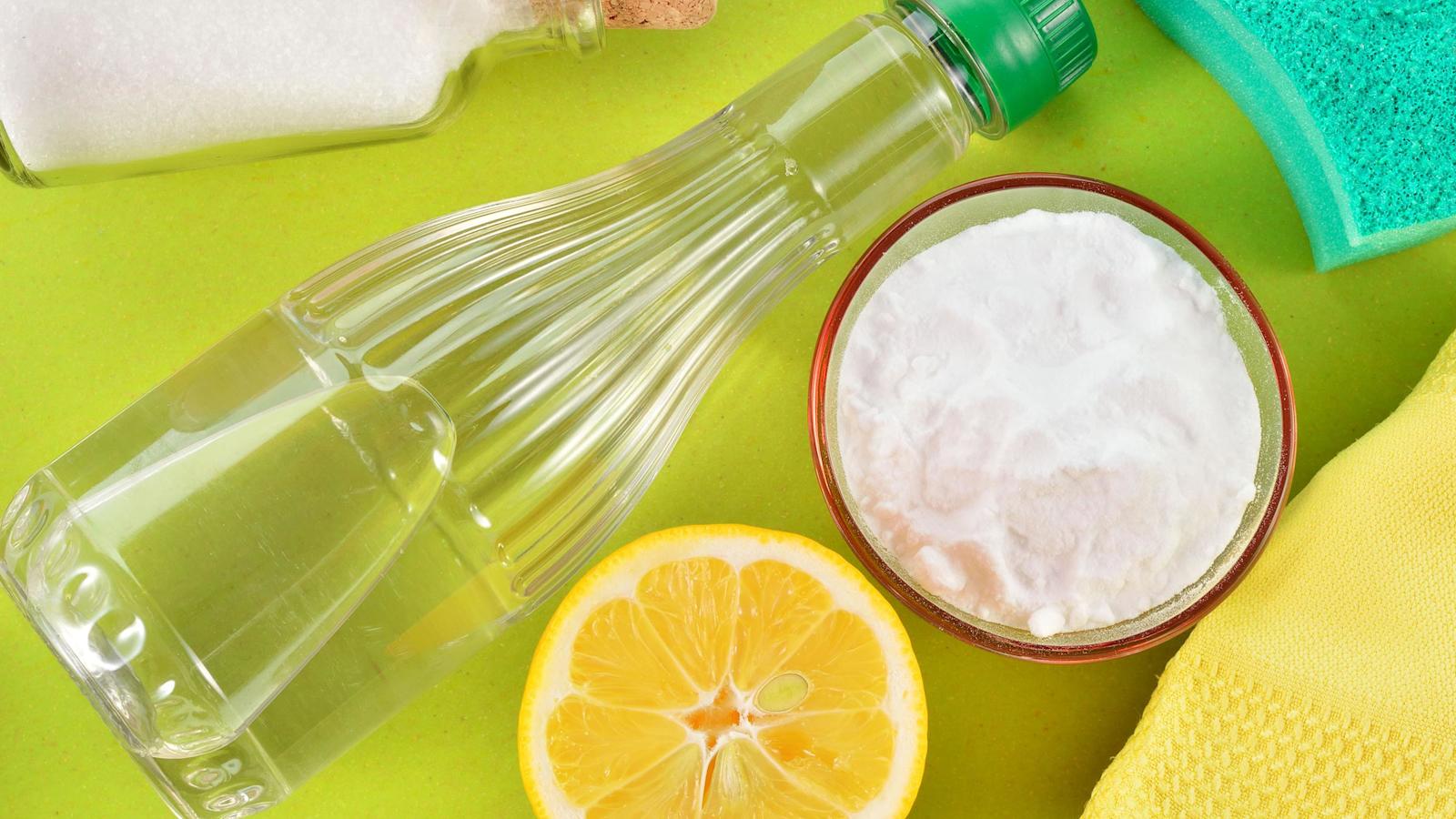 Ole ekosiivooja: Puhdista etikalla, ruokasoodalla ja suolalla