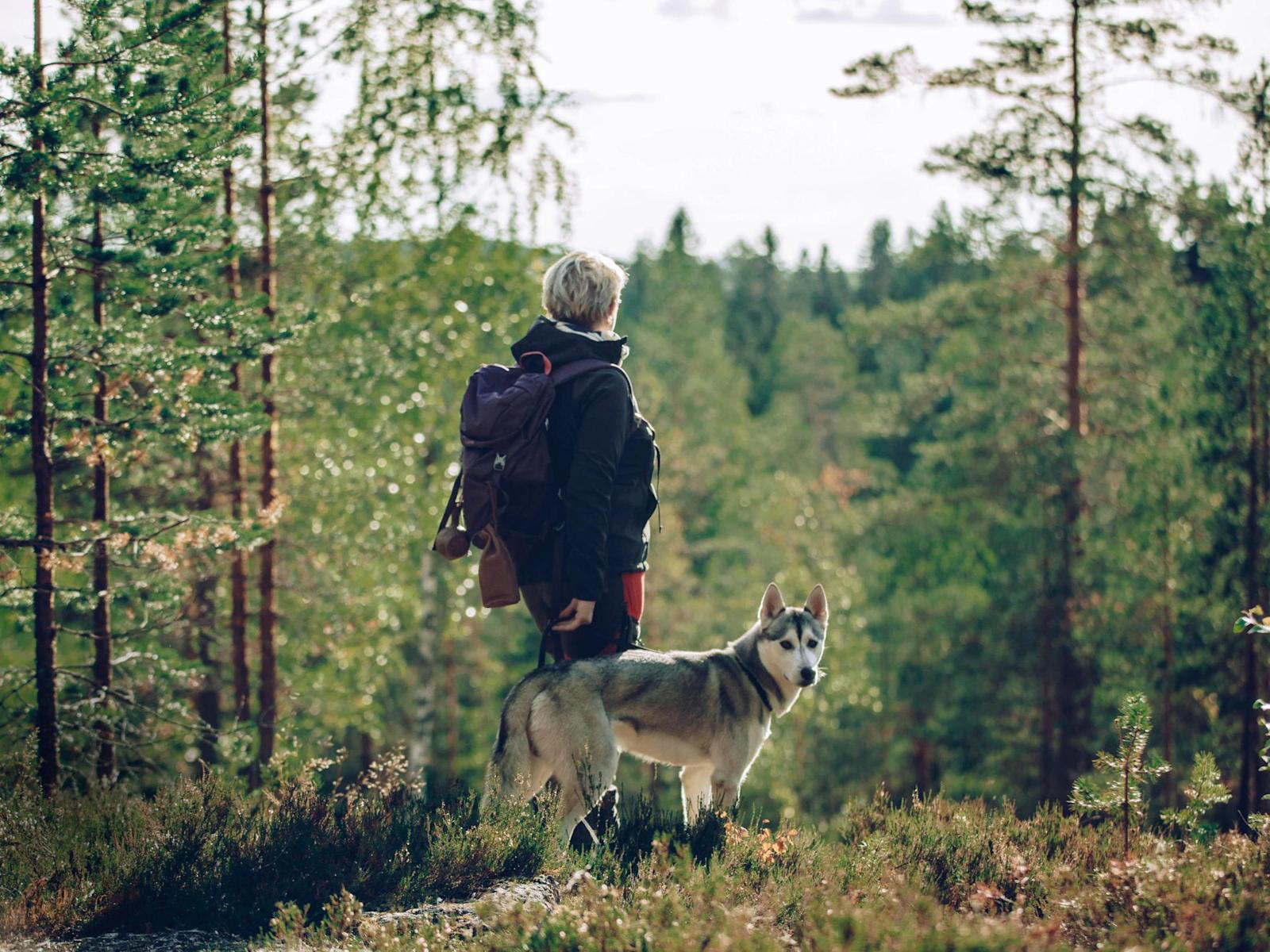 Larsénin perhe rakastaa patikointia. Perheen isä ei välitä etelän matkoista, joten osan reissuista Paula Larsén on tehnyt kahdestaan poikansa kanssa.