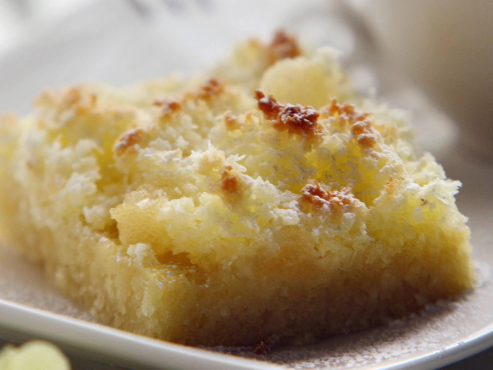 Päärynä-kookospiirakka