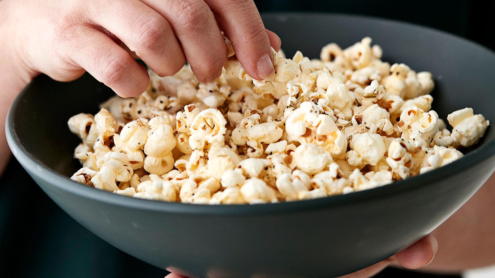 Mausteiset paahtovoipopcornit