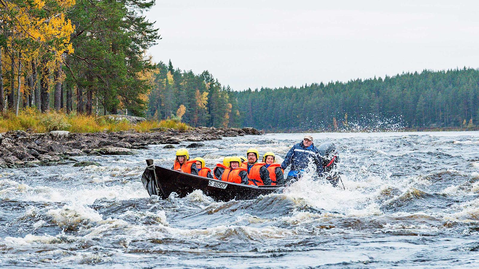 Ruunaan kosket tarjoavat hurjaa kyytiä ja jännitystä sitä kaipaaville.