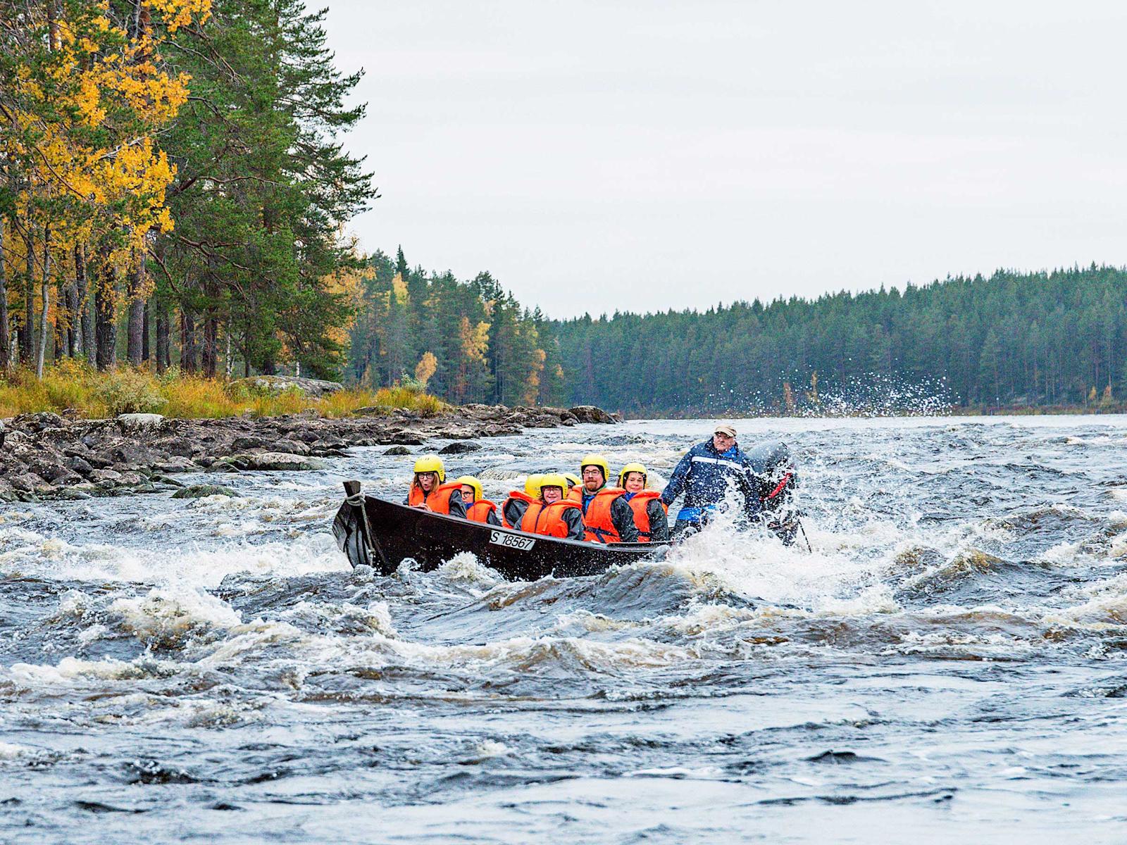 Ruunaan kosket tarjoavat hurjaa kyytiä ja jännitystä sitä kaipaaville.
