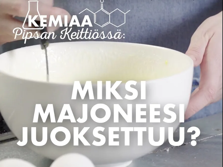 Keittiökemiaa: Miksi majoneesi juoksettuu?