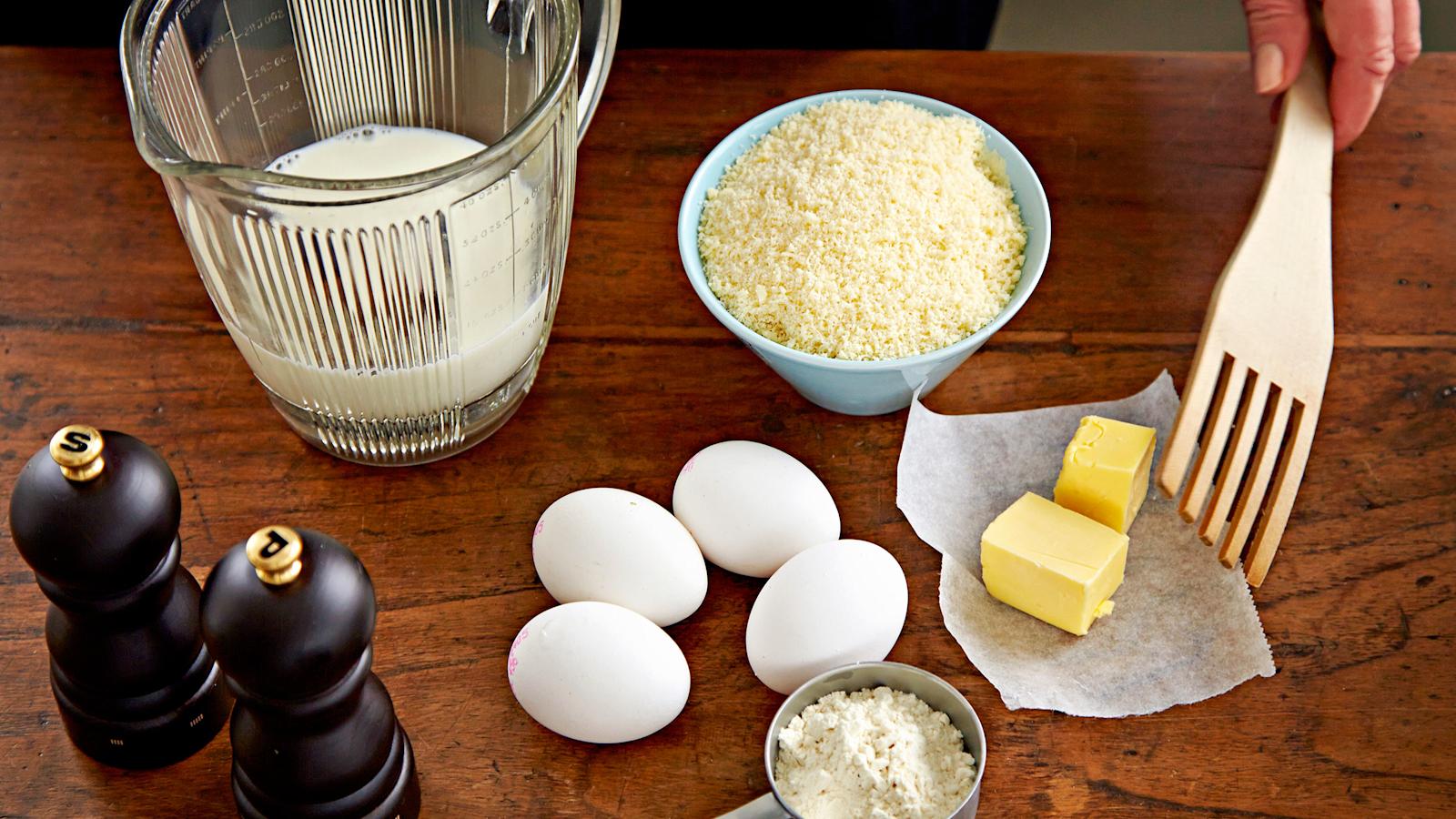 Ota ainekset ja työvälineet valmiiksi esille.