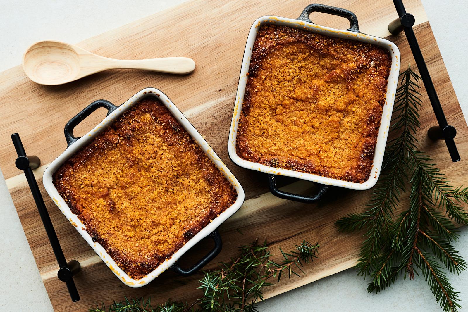 Vegaaninen porkkanalaatikko