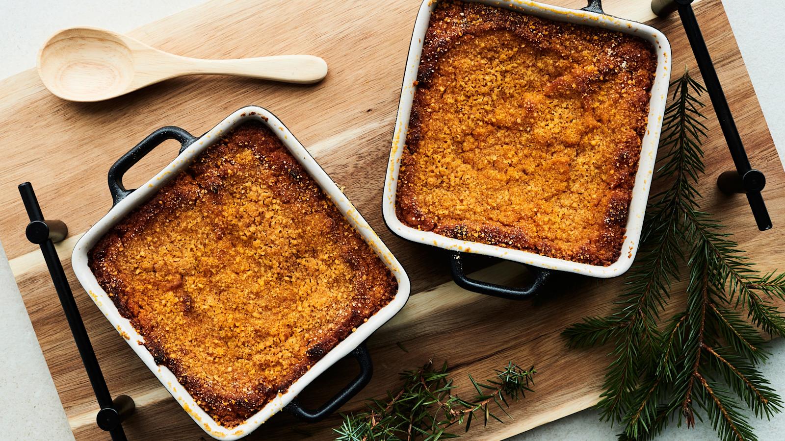 Vegaaninen porkkanalaatikko