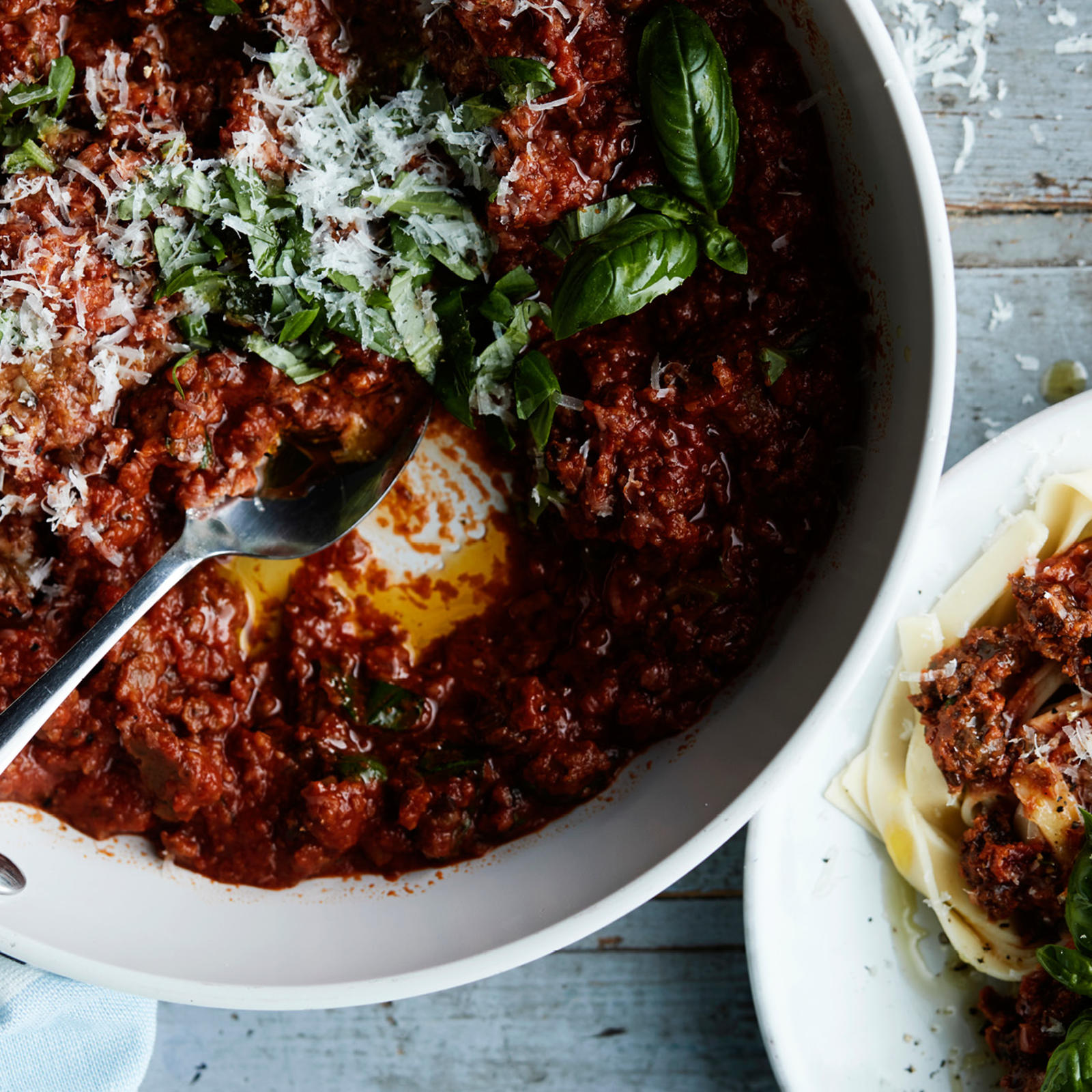 Nopea Härkisbolognese