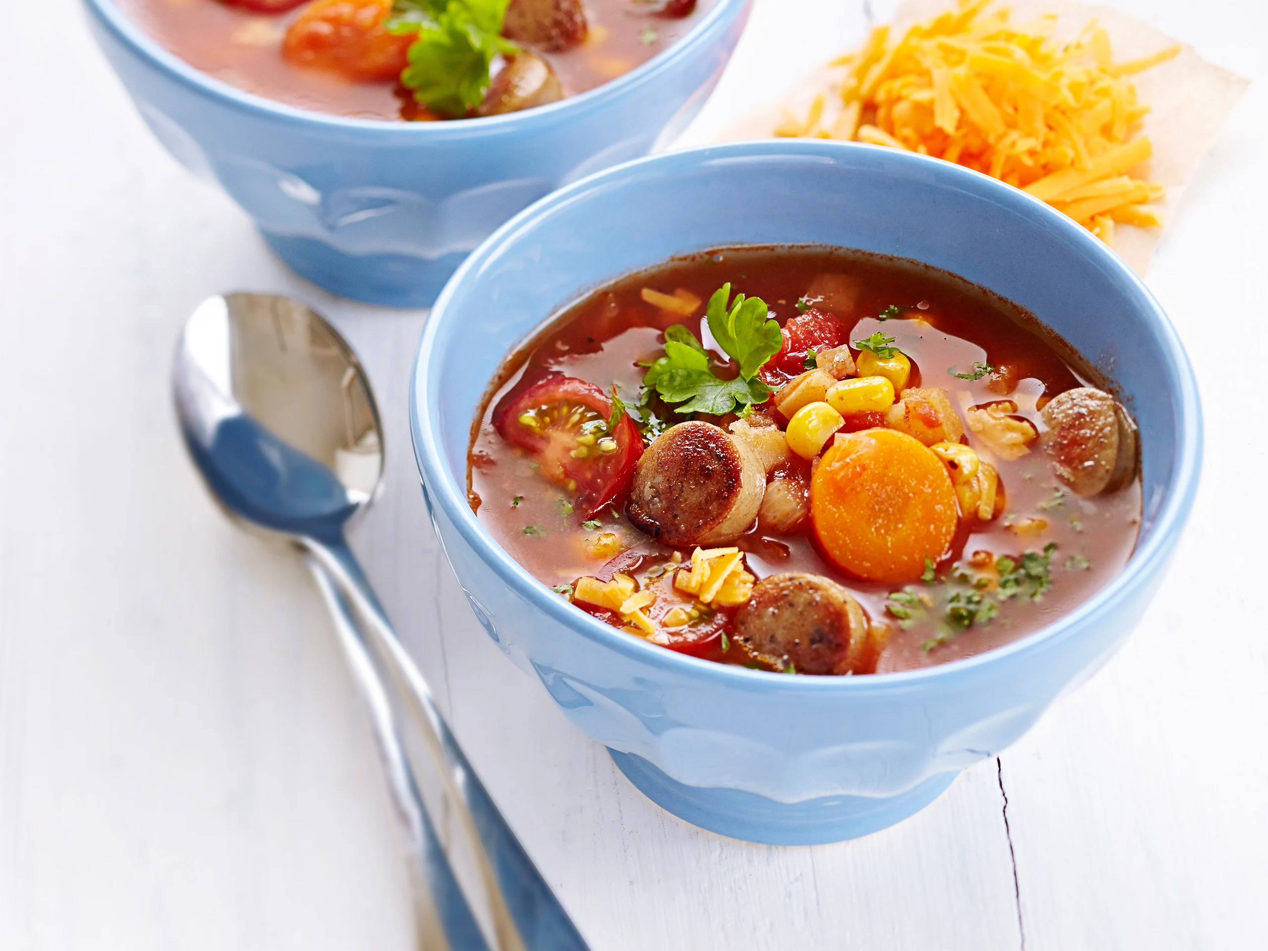 Tuhti tex mex keitto