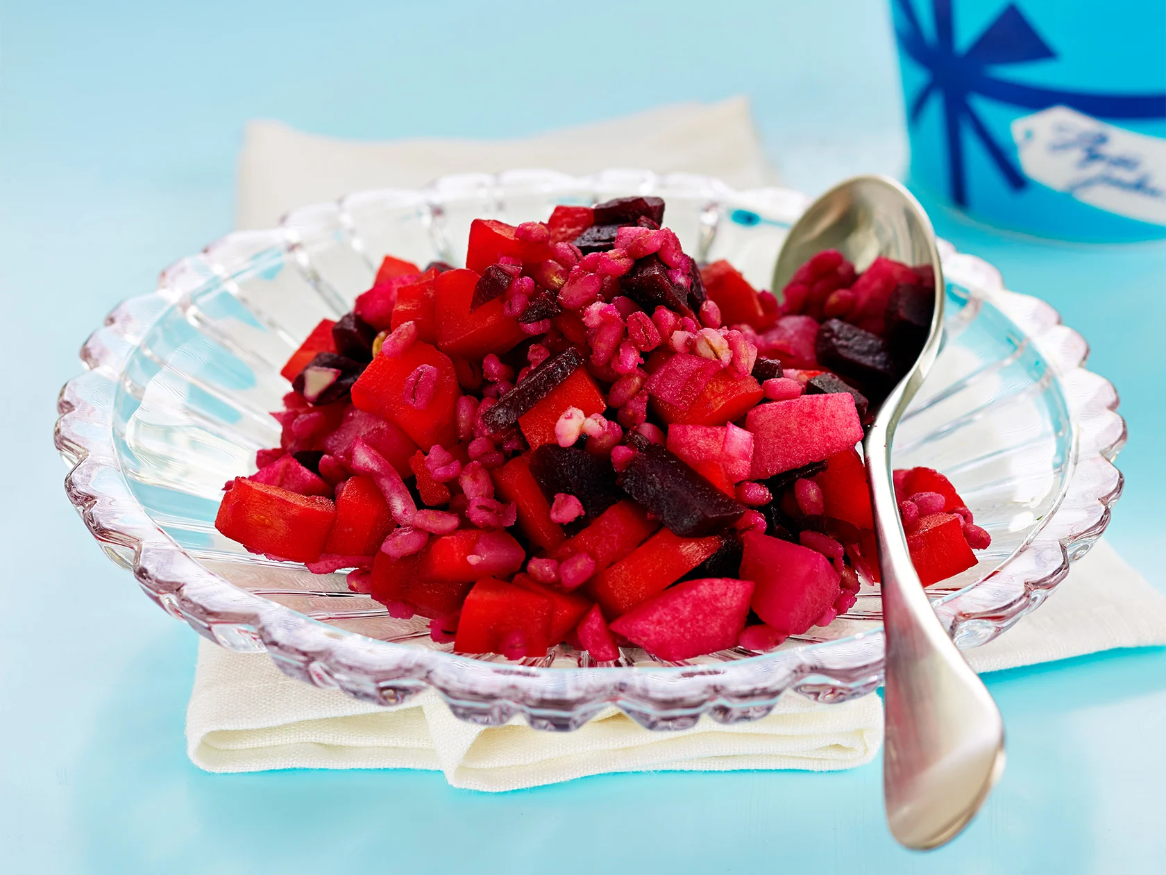 Ohrarosolli ja piparjuuriranskankerma