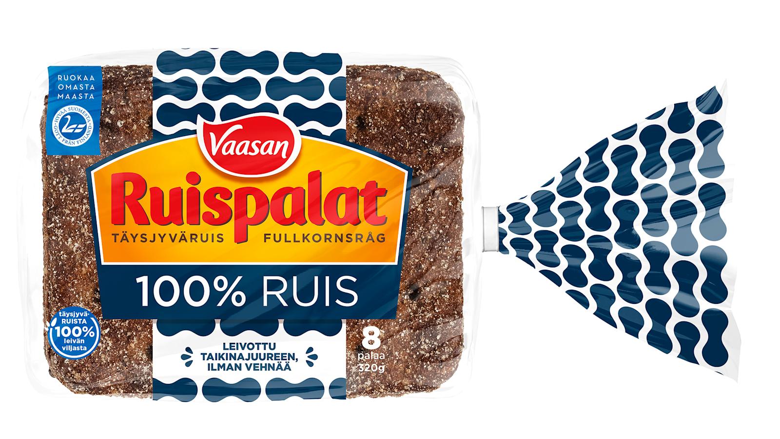 Vaasan Ruispalat 100 % ruis