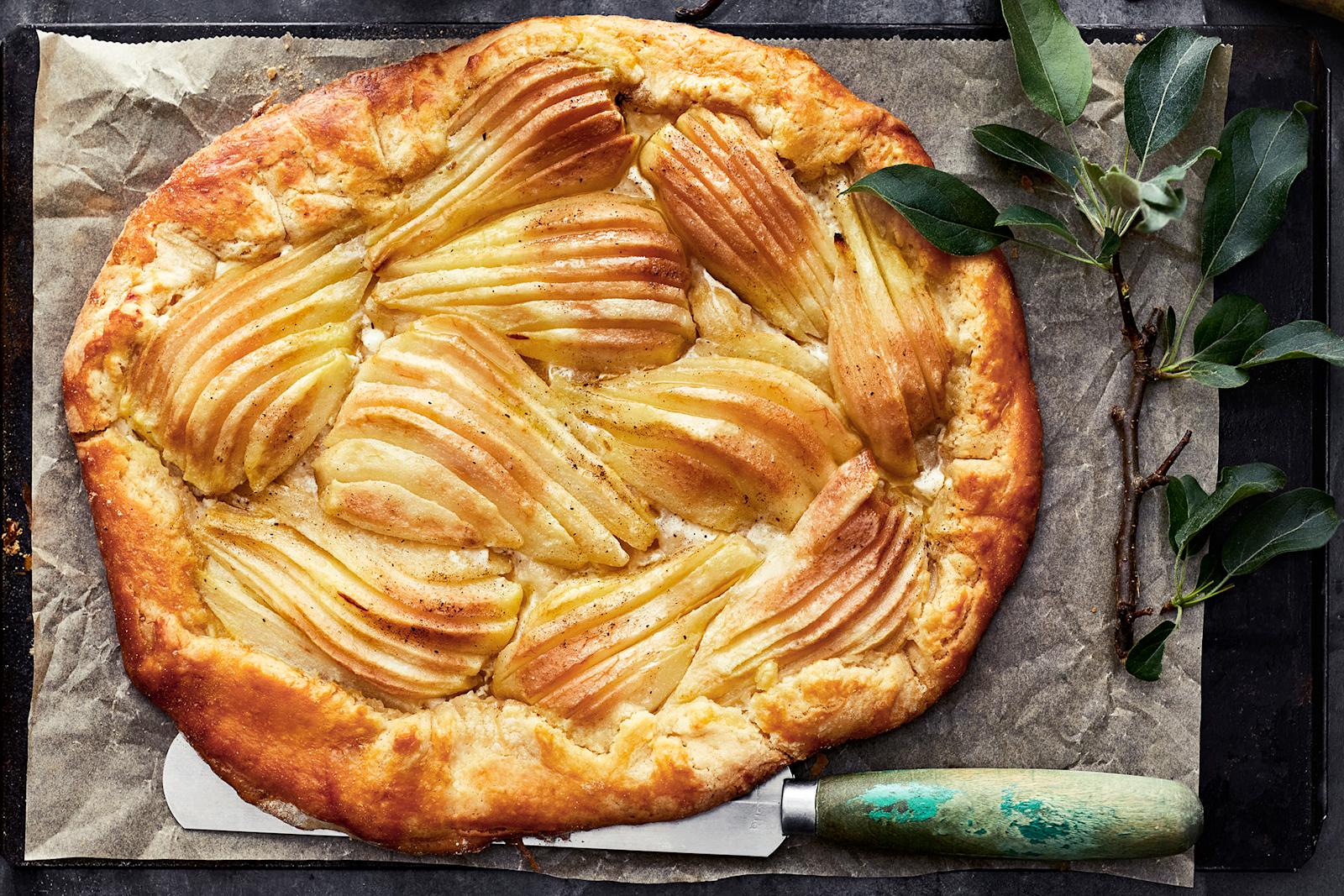 Helppo päärynäpiirakka