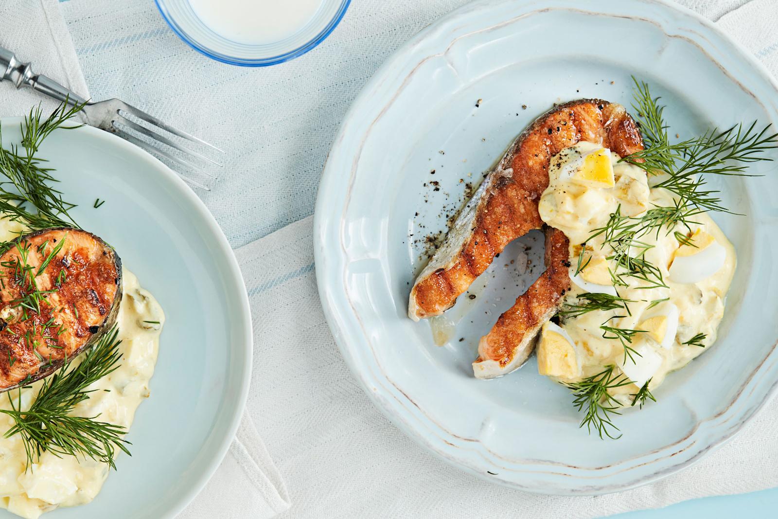 Helppo kananmunakastike