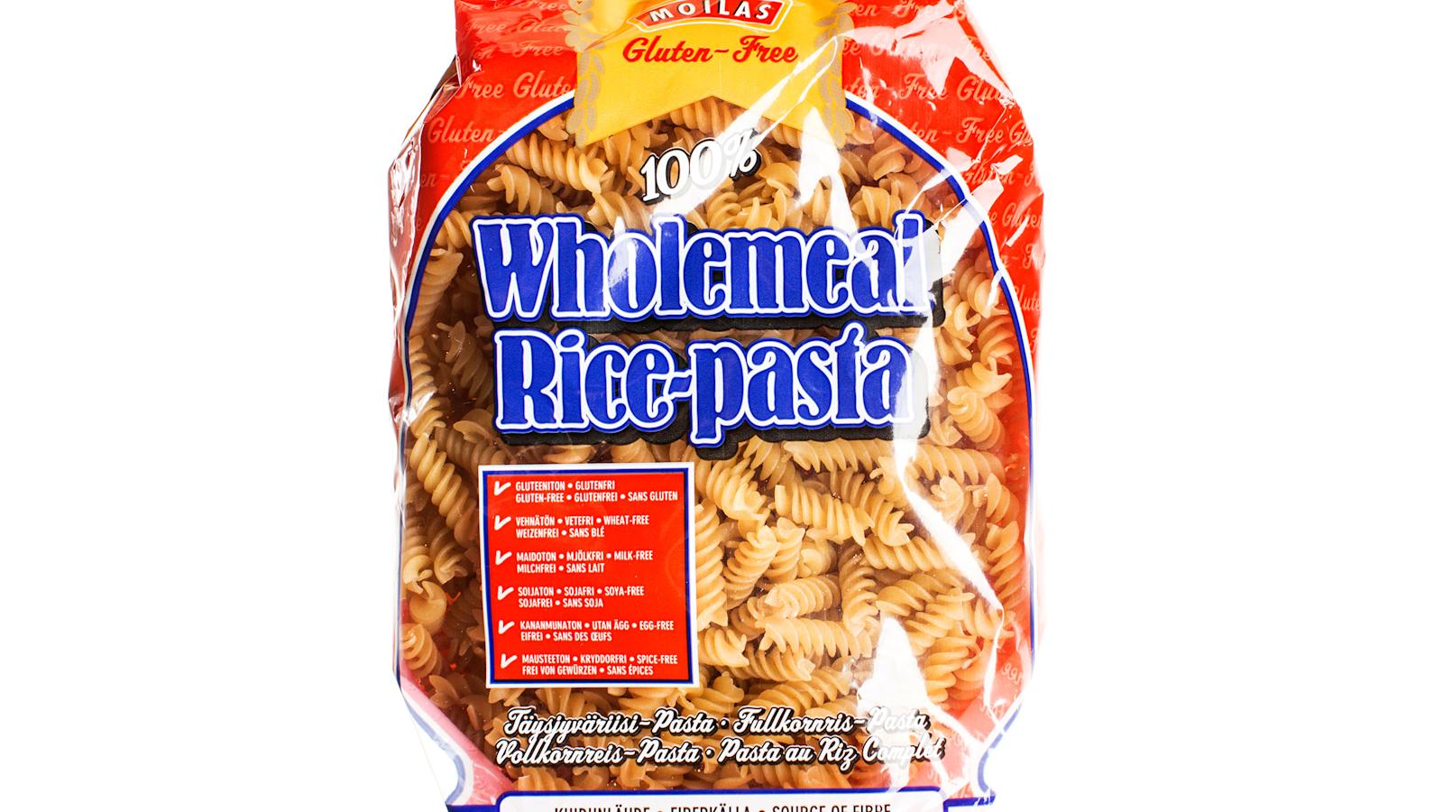 Moilas Täysjyväriisifusilli, 500 g, gluteeniton