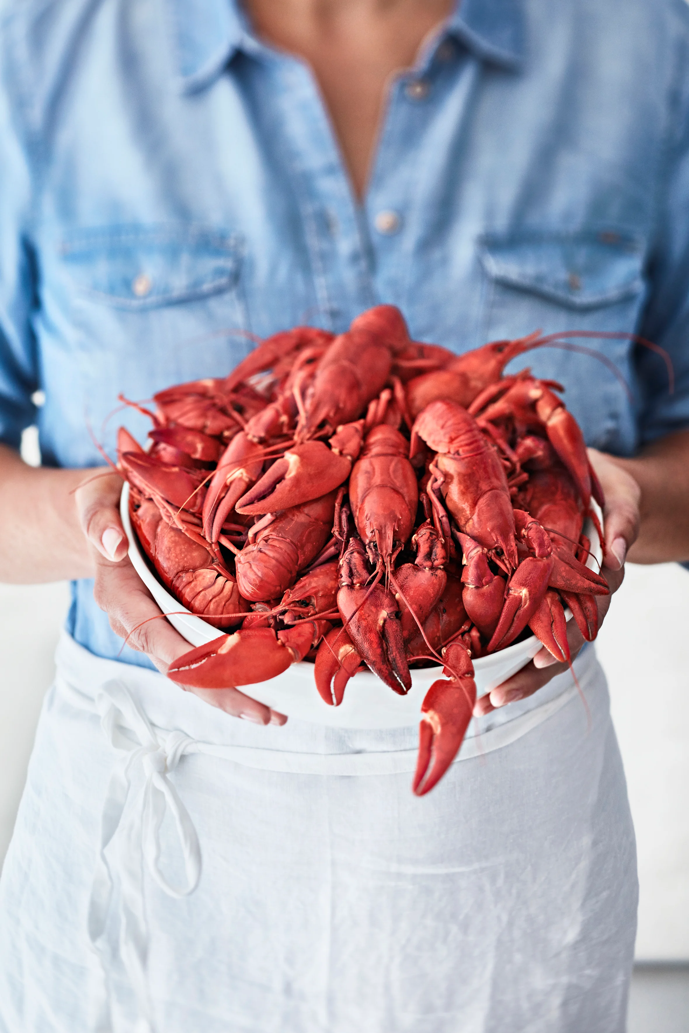 Ravut herkullisessa mausteliemessä.