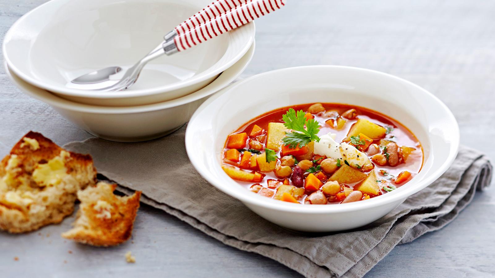 Intialainen papukeitto