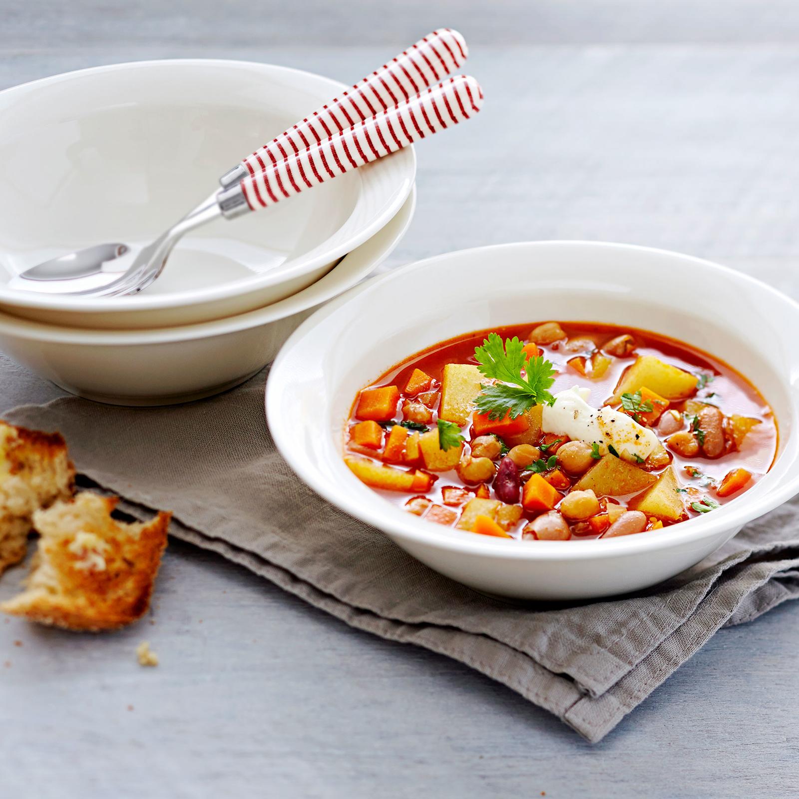 Intialainen papukeitto