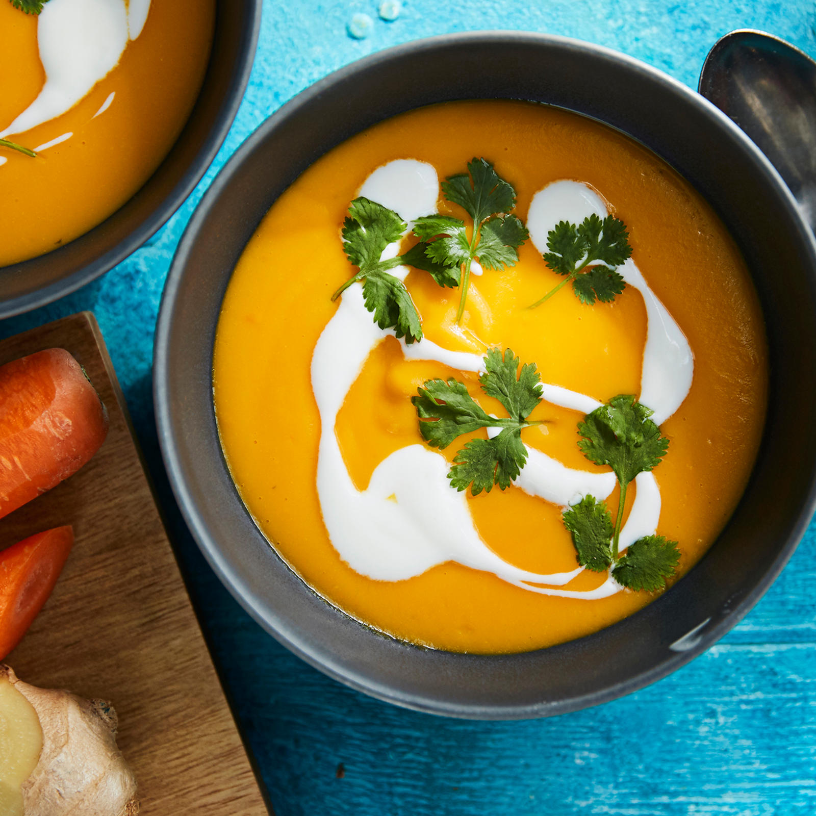 Helppo porkkanasosekeitto