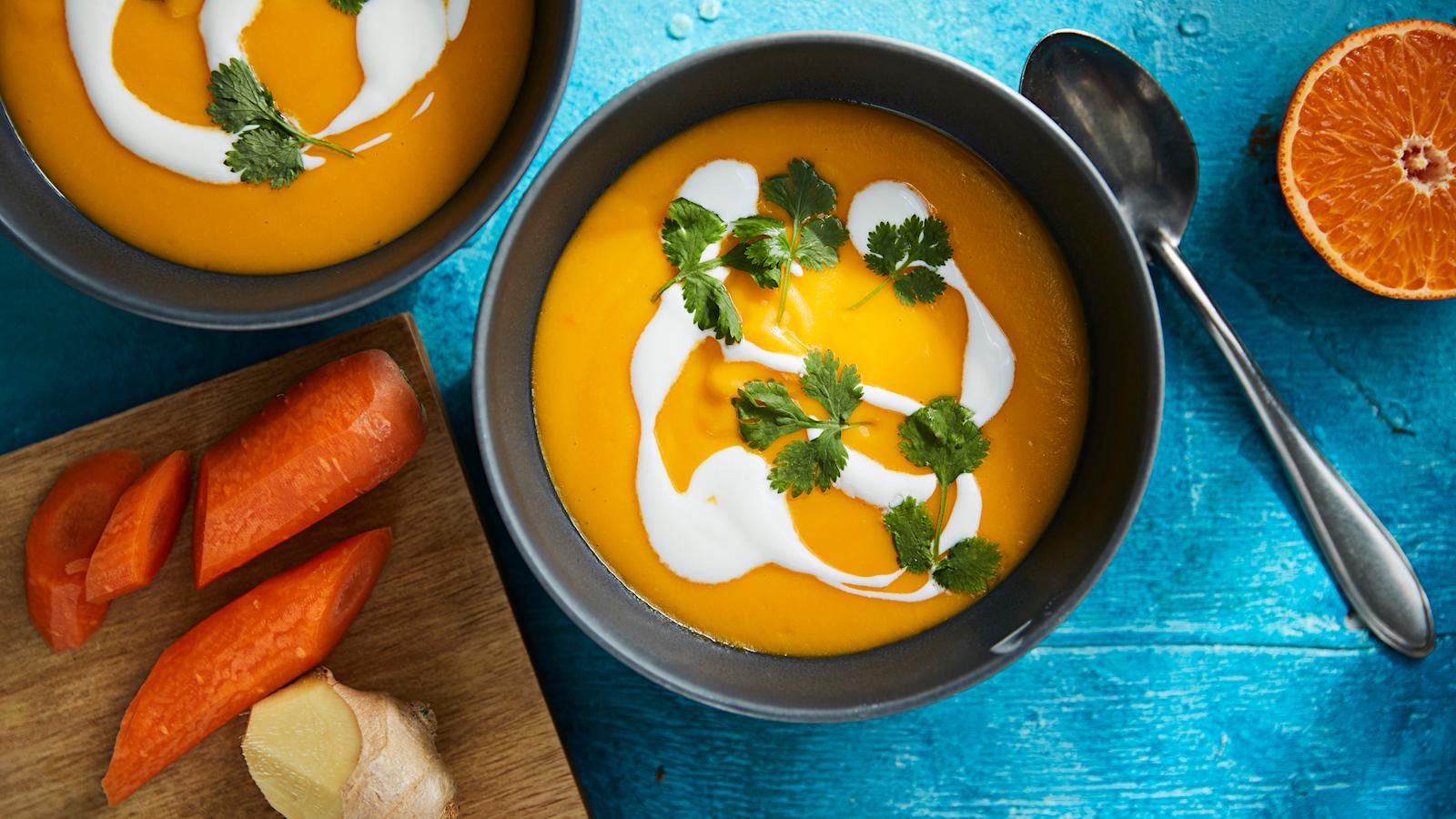 Helppo porkkanasosekeitto