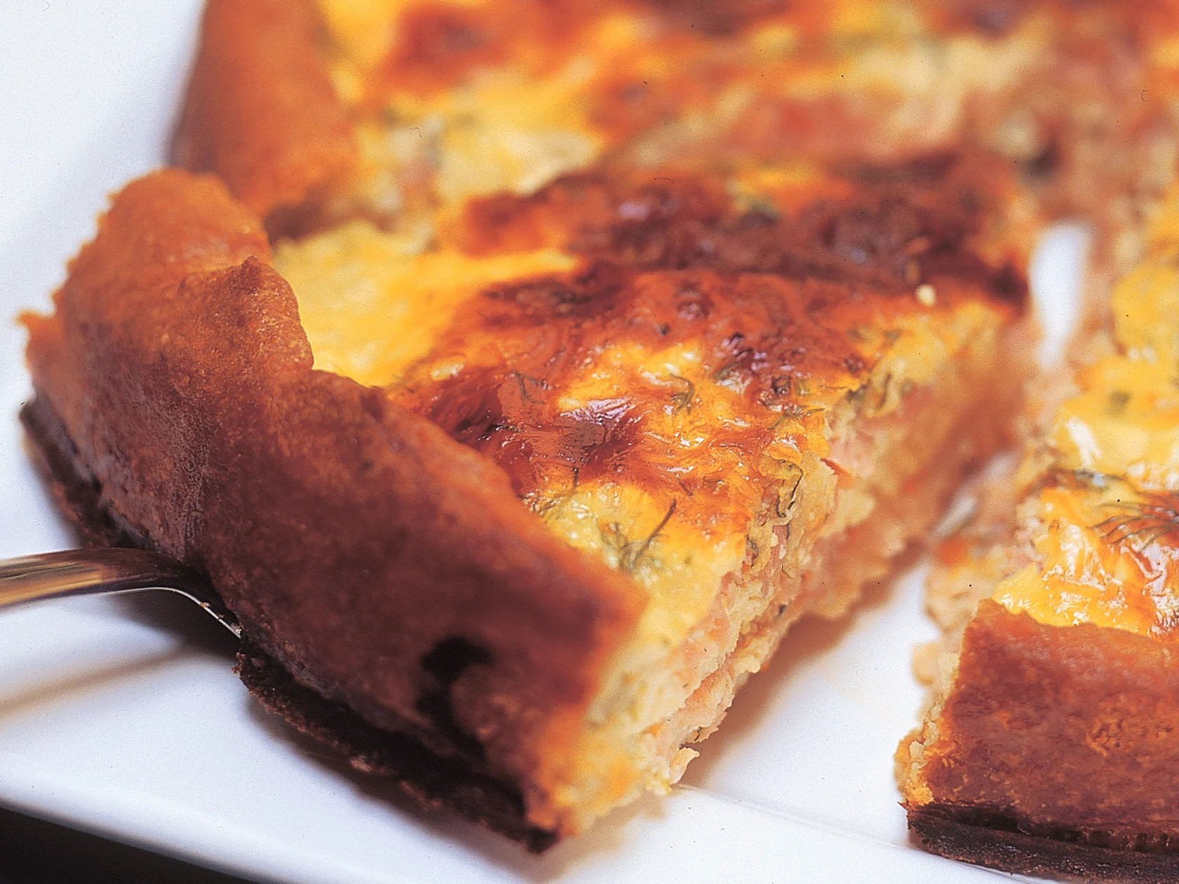 Mehevä lohipiirakka