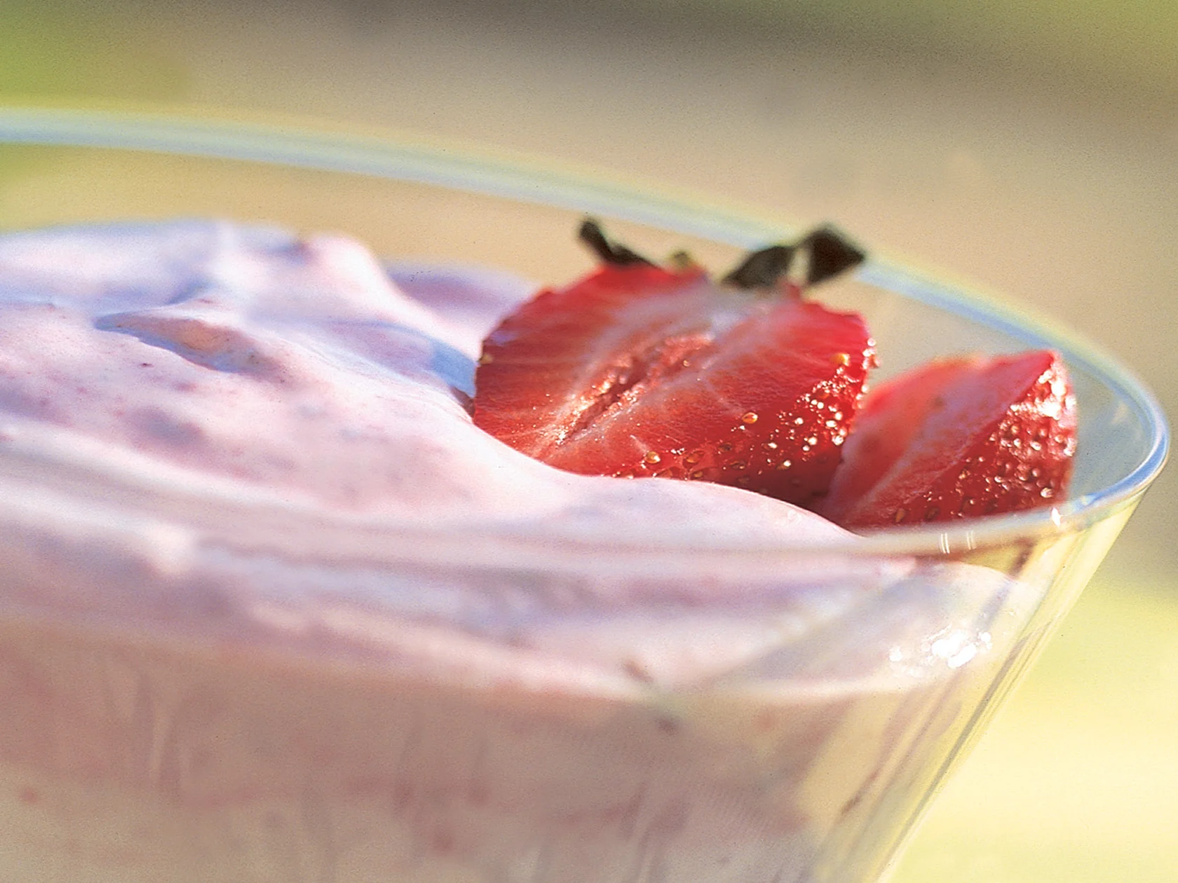 Mansikkajogurttimalja