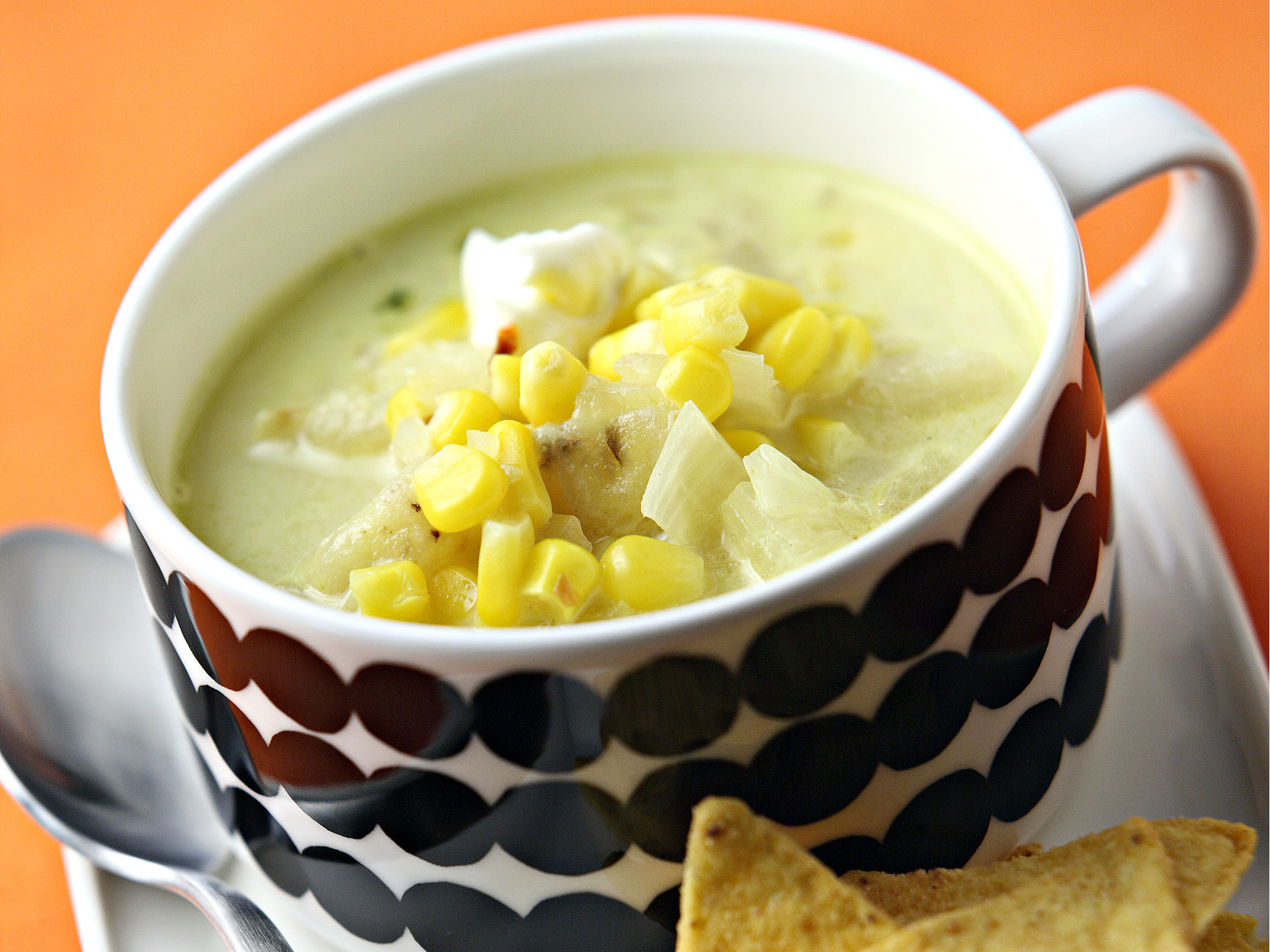 Meksikolainen maissikeitto