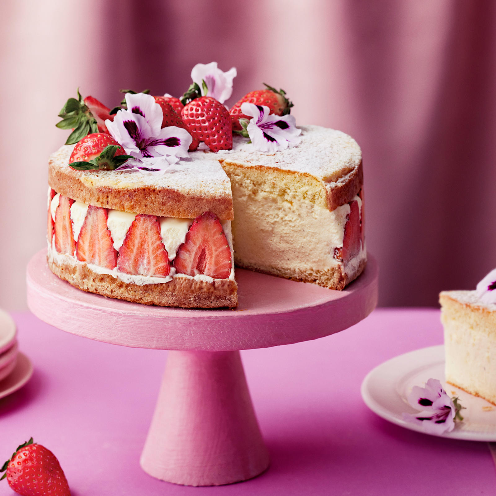 Ranskalainen mansikkakakku