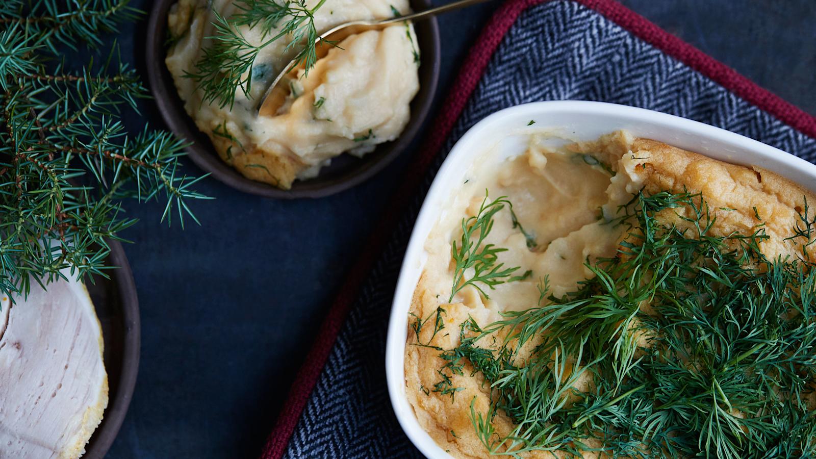 Tillihunnutettu perunalaatikko