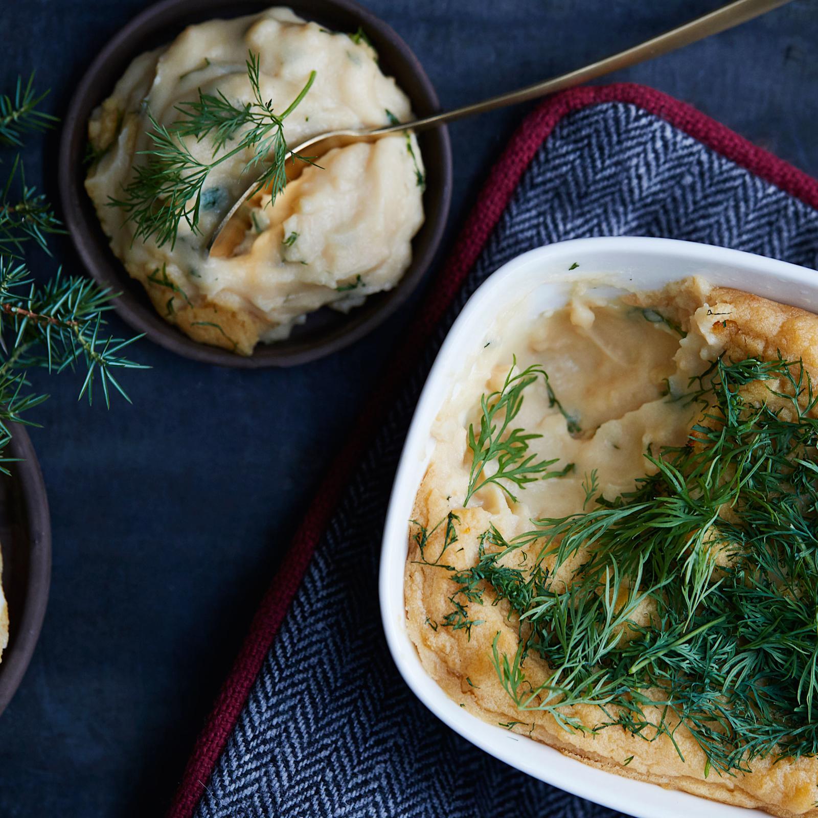 Tillihunnutettu perunalaatikko