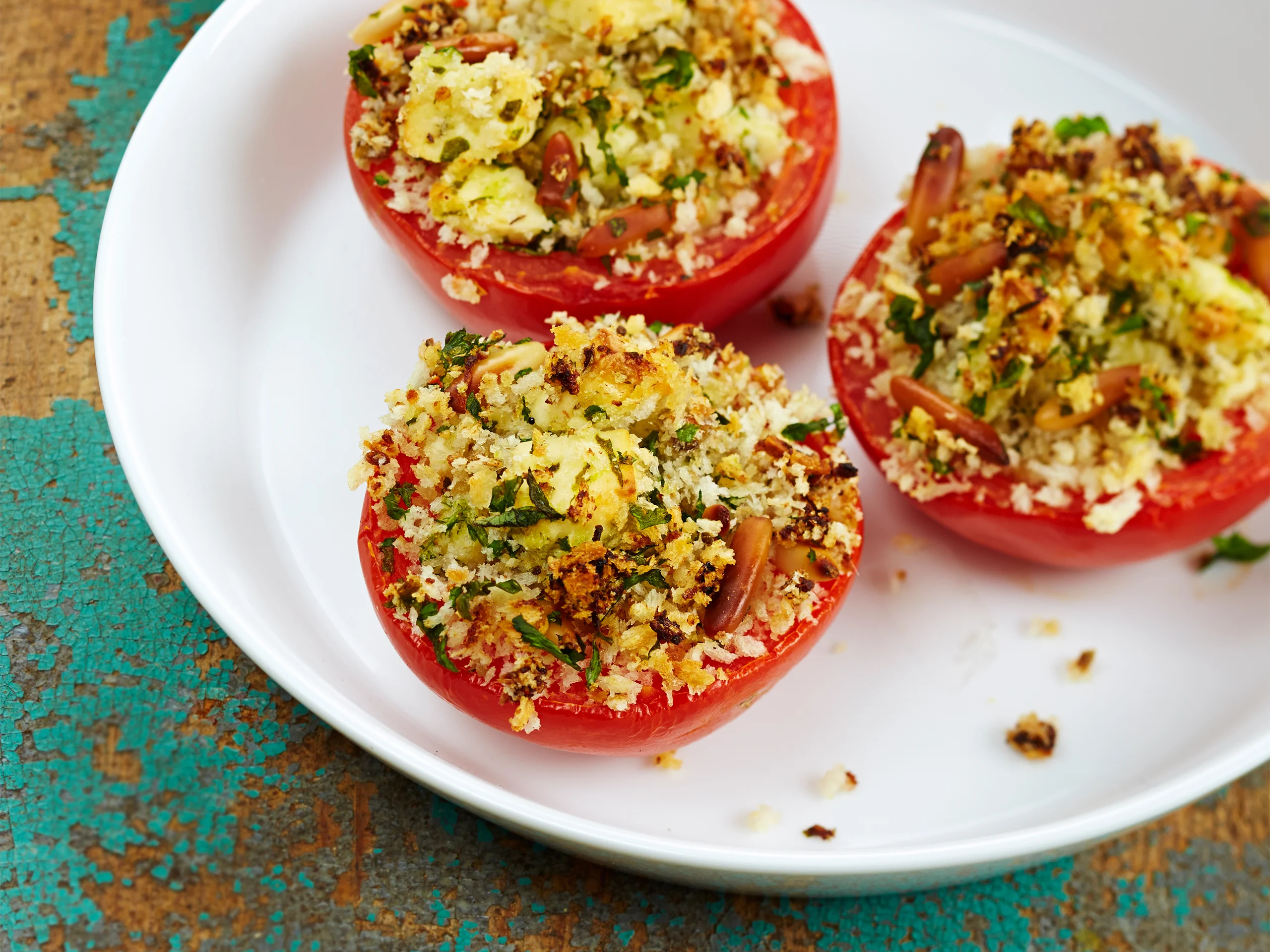 Kreikkalaiset uunitomaatit