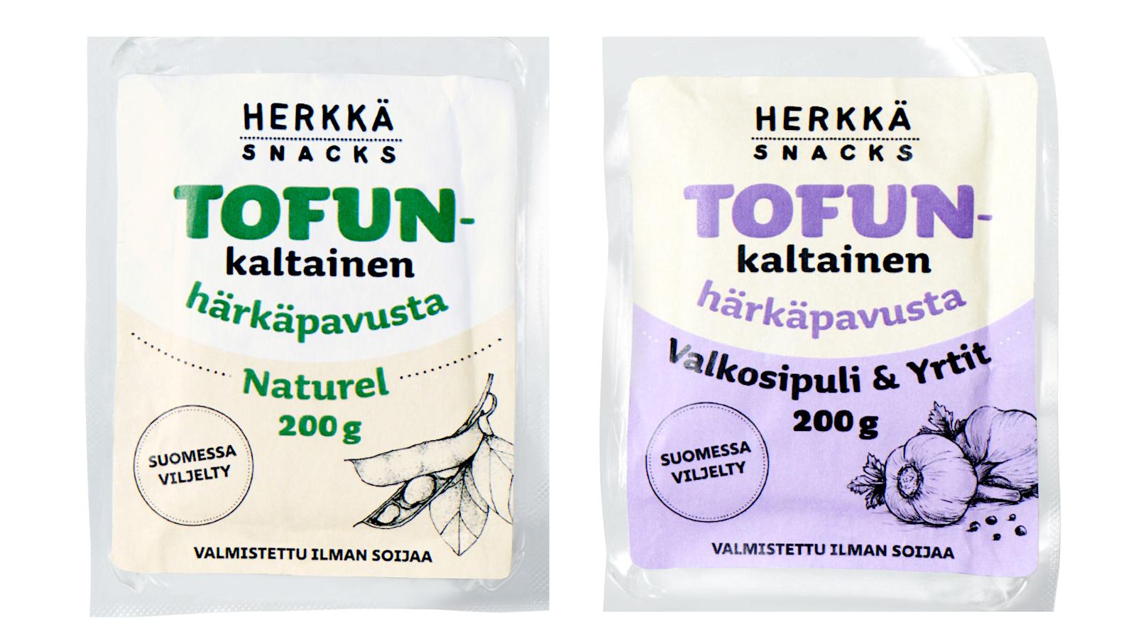 Herkkä Snacks Tofunkaltainen