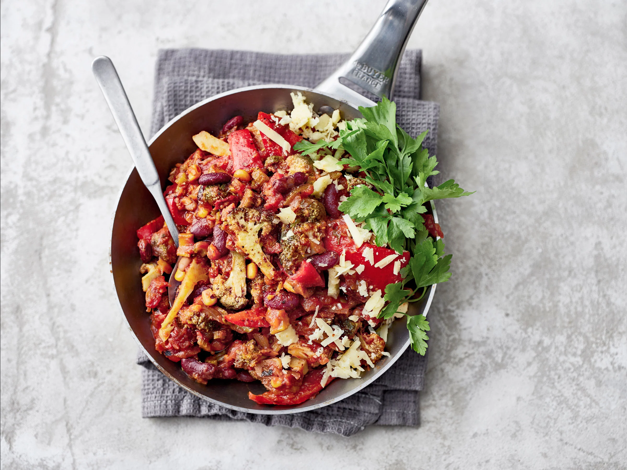 Nopea Chili sin carne