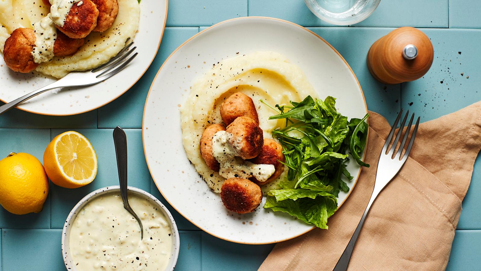 Lohipyörykät ja nopea tartarkastike