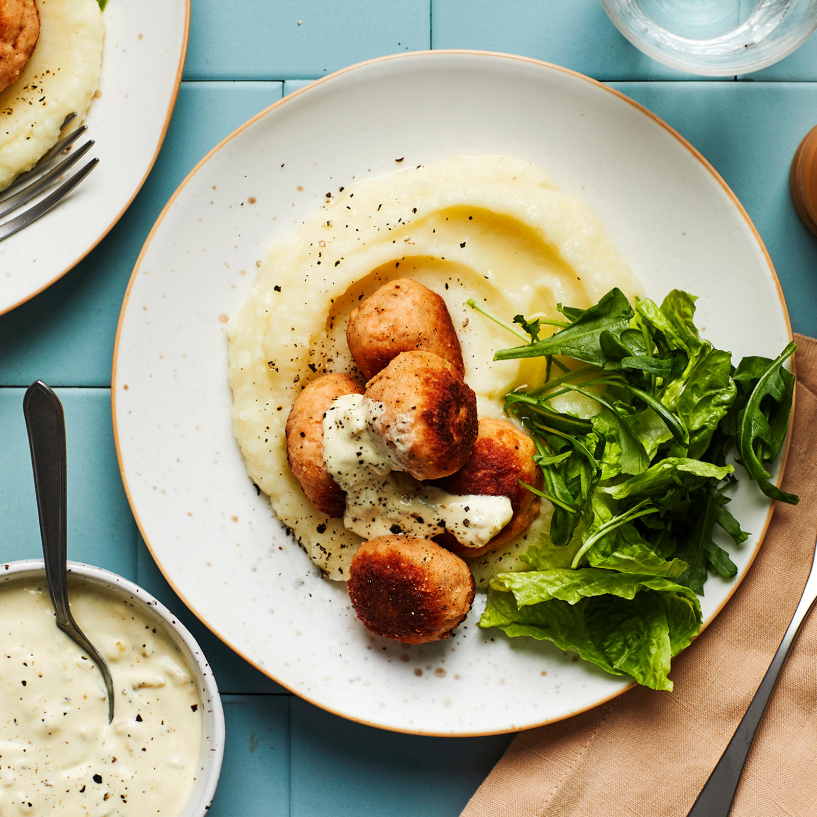 Lohipyörykät ja nopea tartarkastike