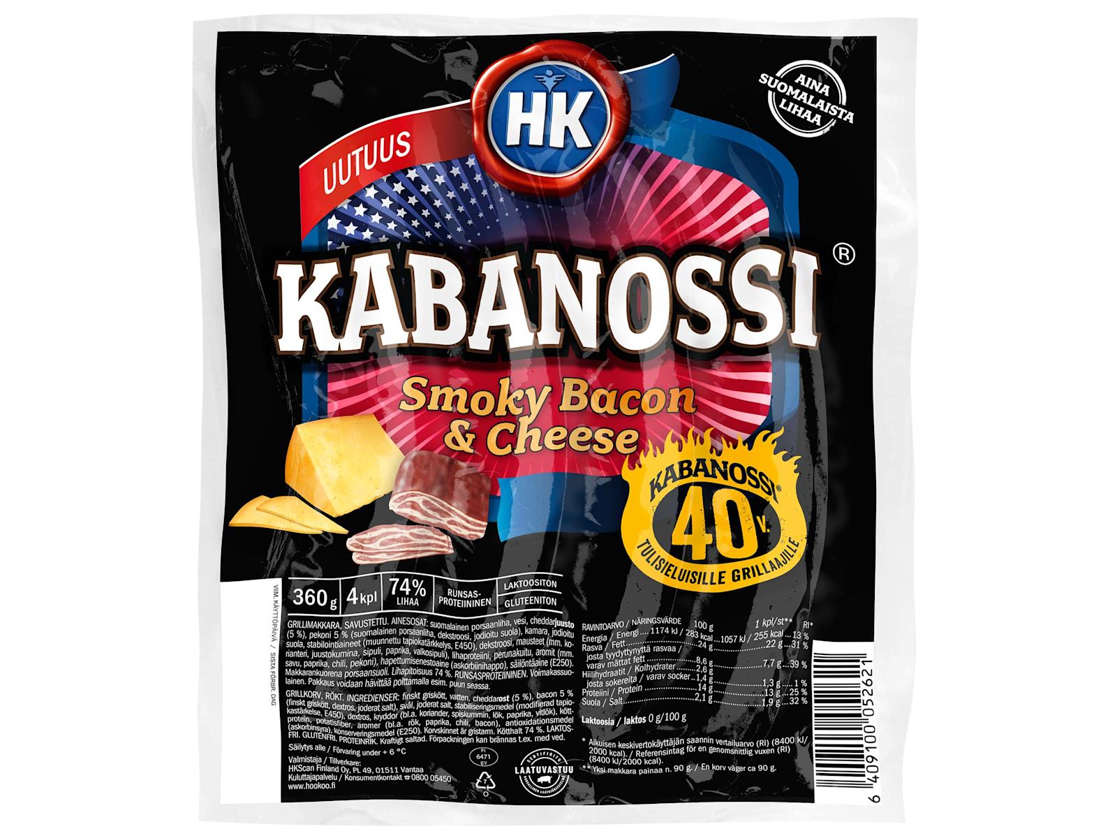 Kabanossi Smoky Bacon