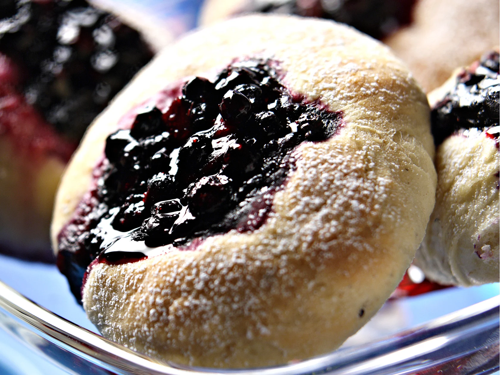 Maidottomat ja munattomat mustikkapullat