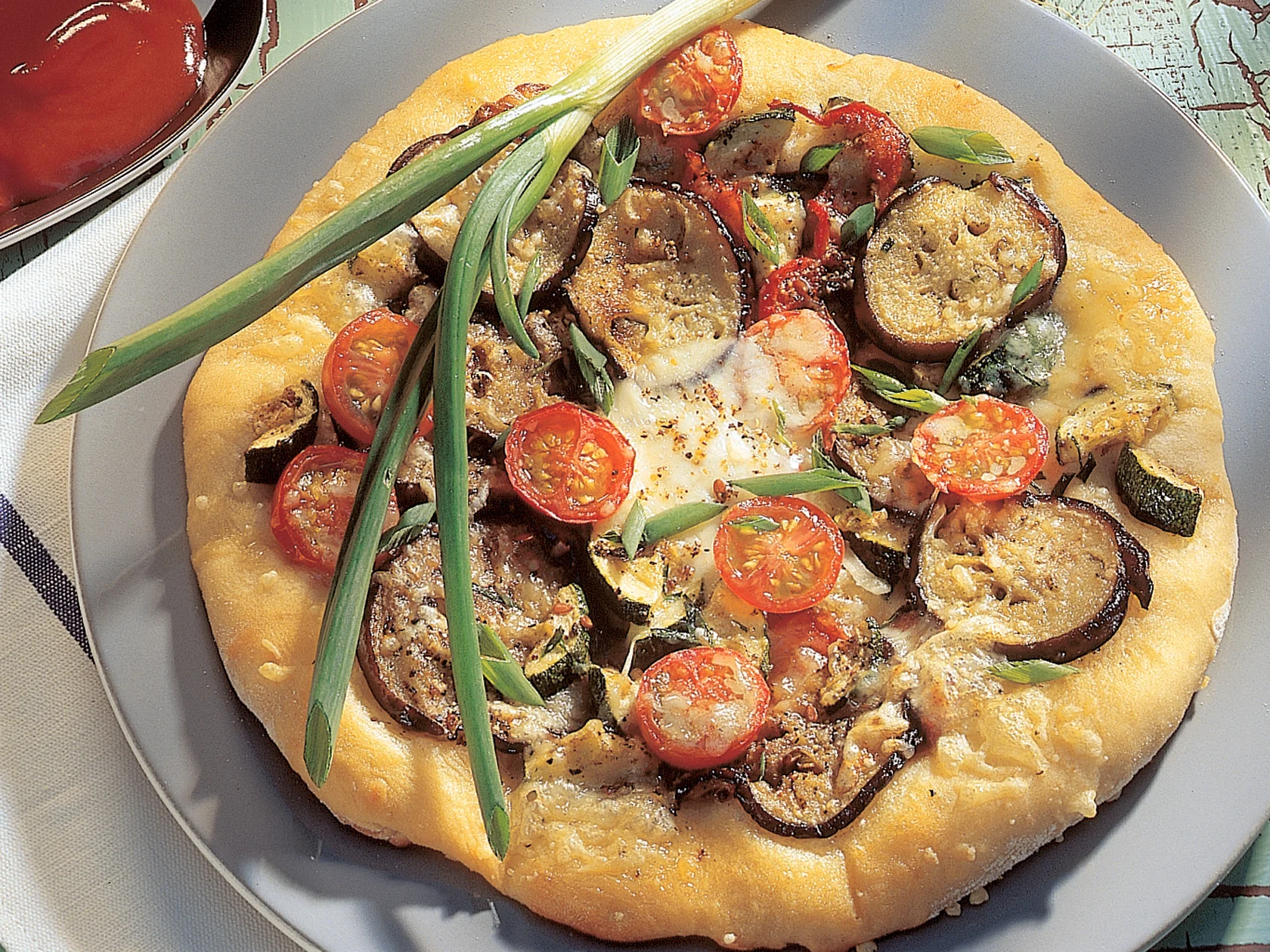 Kasvissyöjän pizza