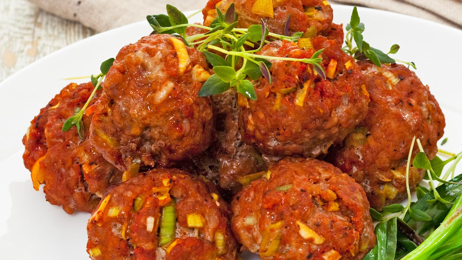 Pienet tapaslihapullat