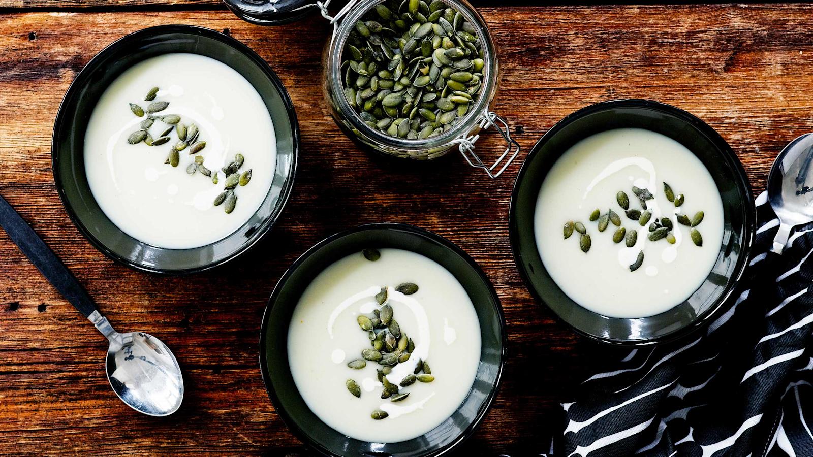 Maa-artisokkasosekeitto