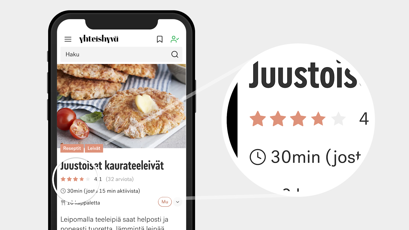 Reseptin tähtiarvostelut