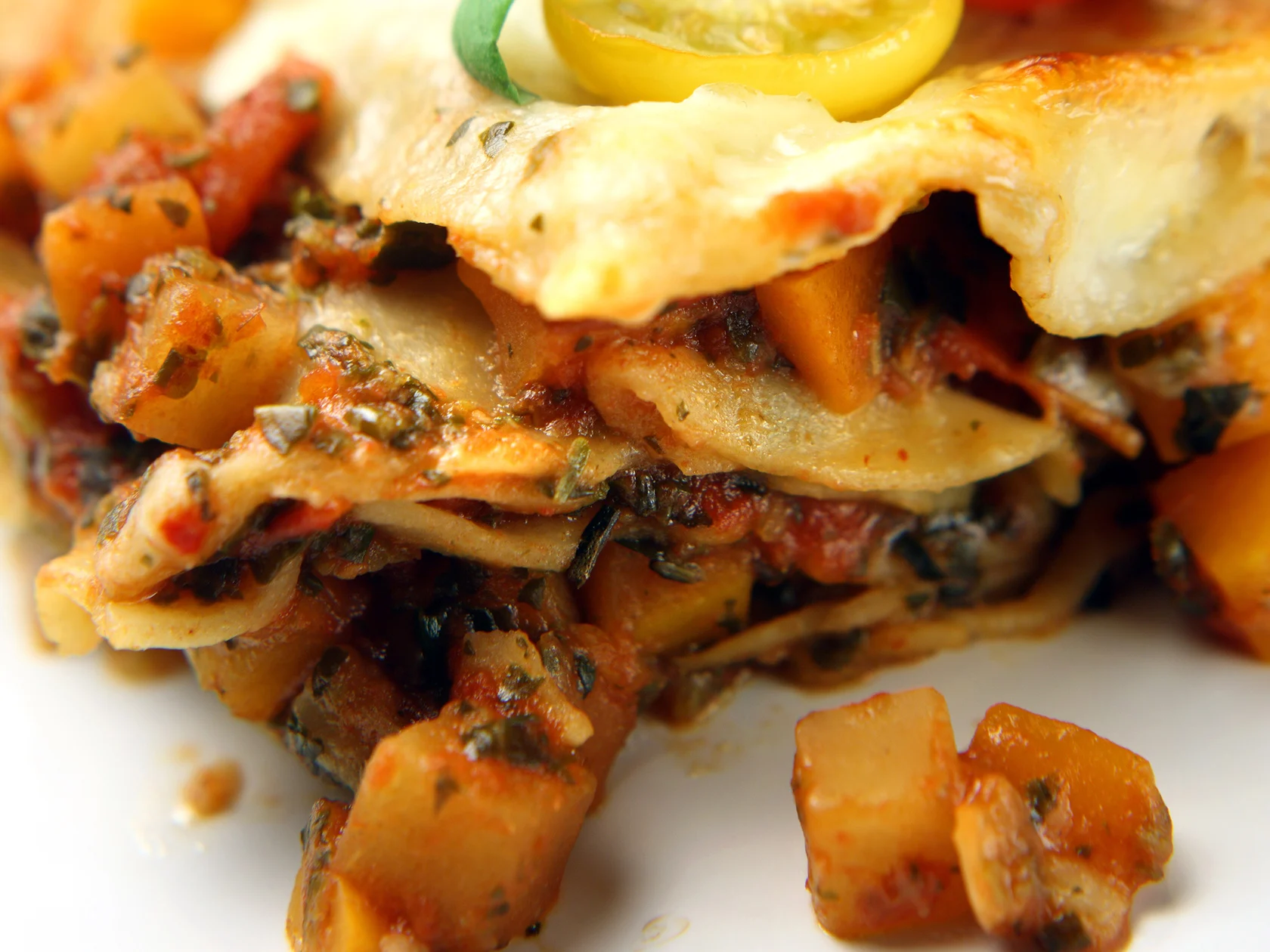 Helppo kasvislasagne