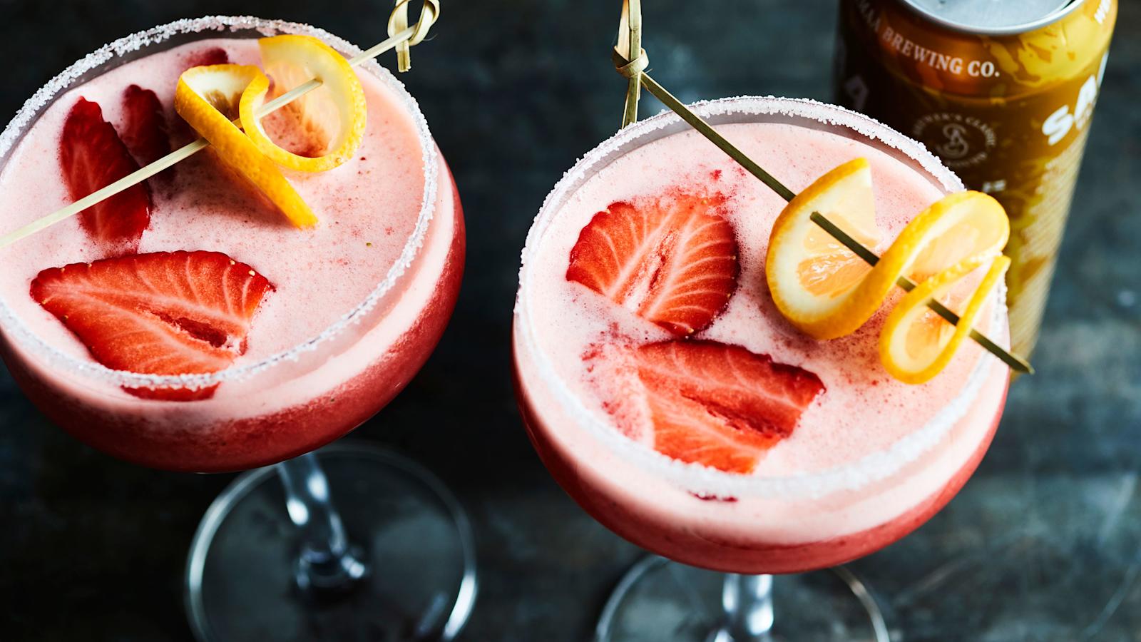 Mansikkainen olutmargarita