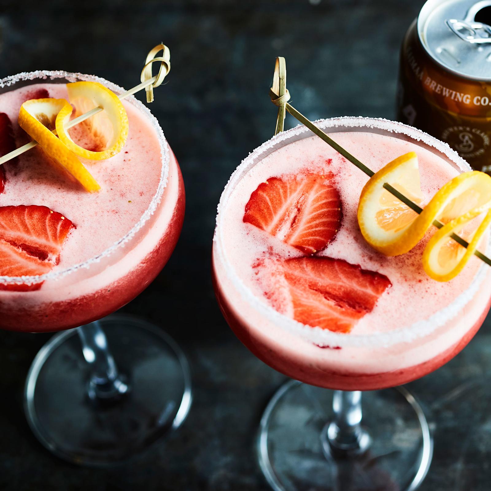 Mansikkainen olutmargarita