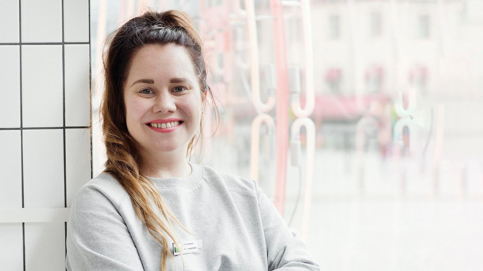 “Happy Farmer tarjoaa hyvän mielen pikaruokaa. Meillä on aina monta vegevaihtoehtoa”, kertoo Liina Liehunen Happy Farmerista.