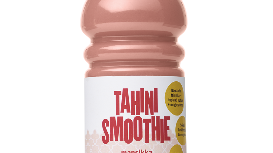 Tahinismoothie Mansikka & Banaani