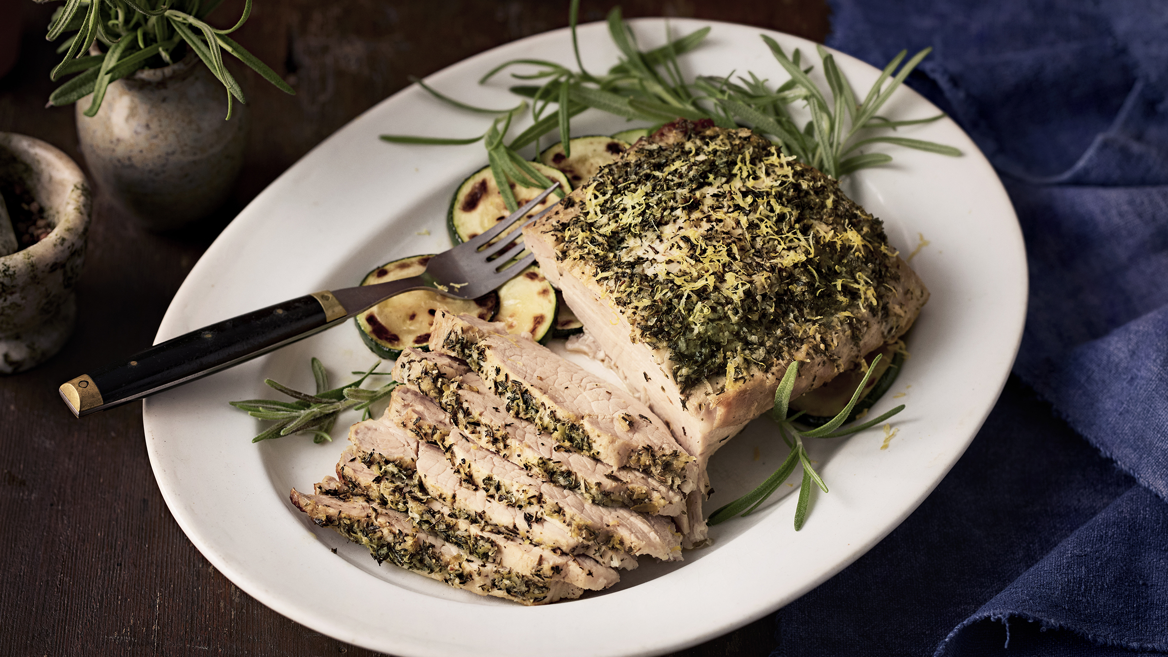 Murea porsaan ulkofilee uunissa